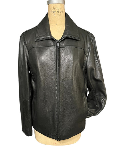 #1006 Calvin Klein Leather Jacket