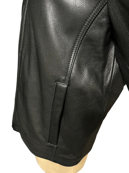 #1007 Calvin Klein Leather Jacket