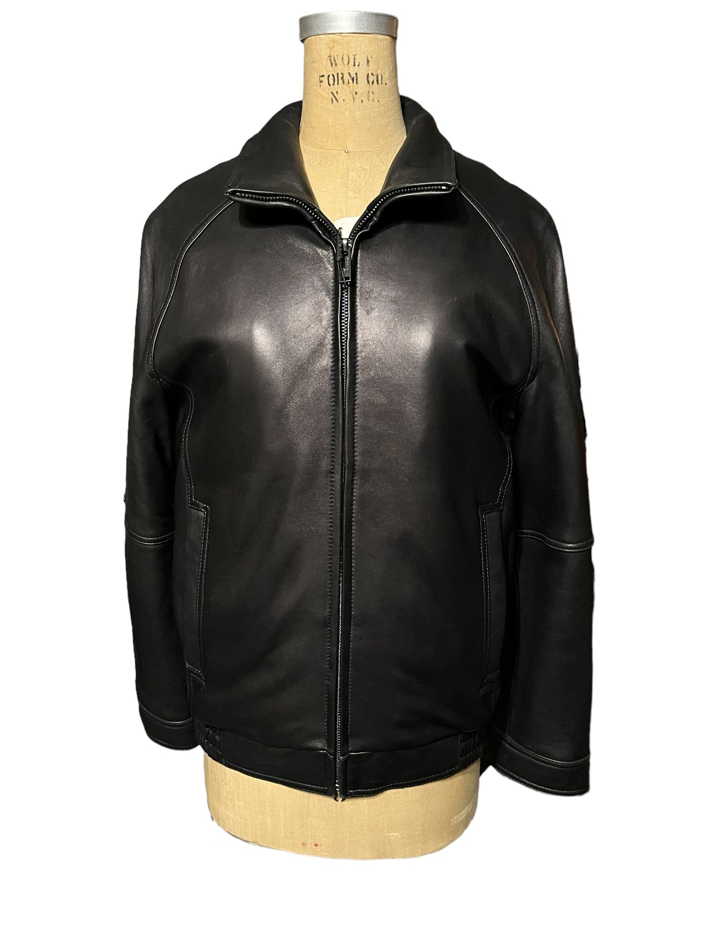 #1003 Calvin Klein Leather Jacket