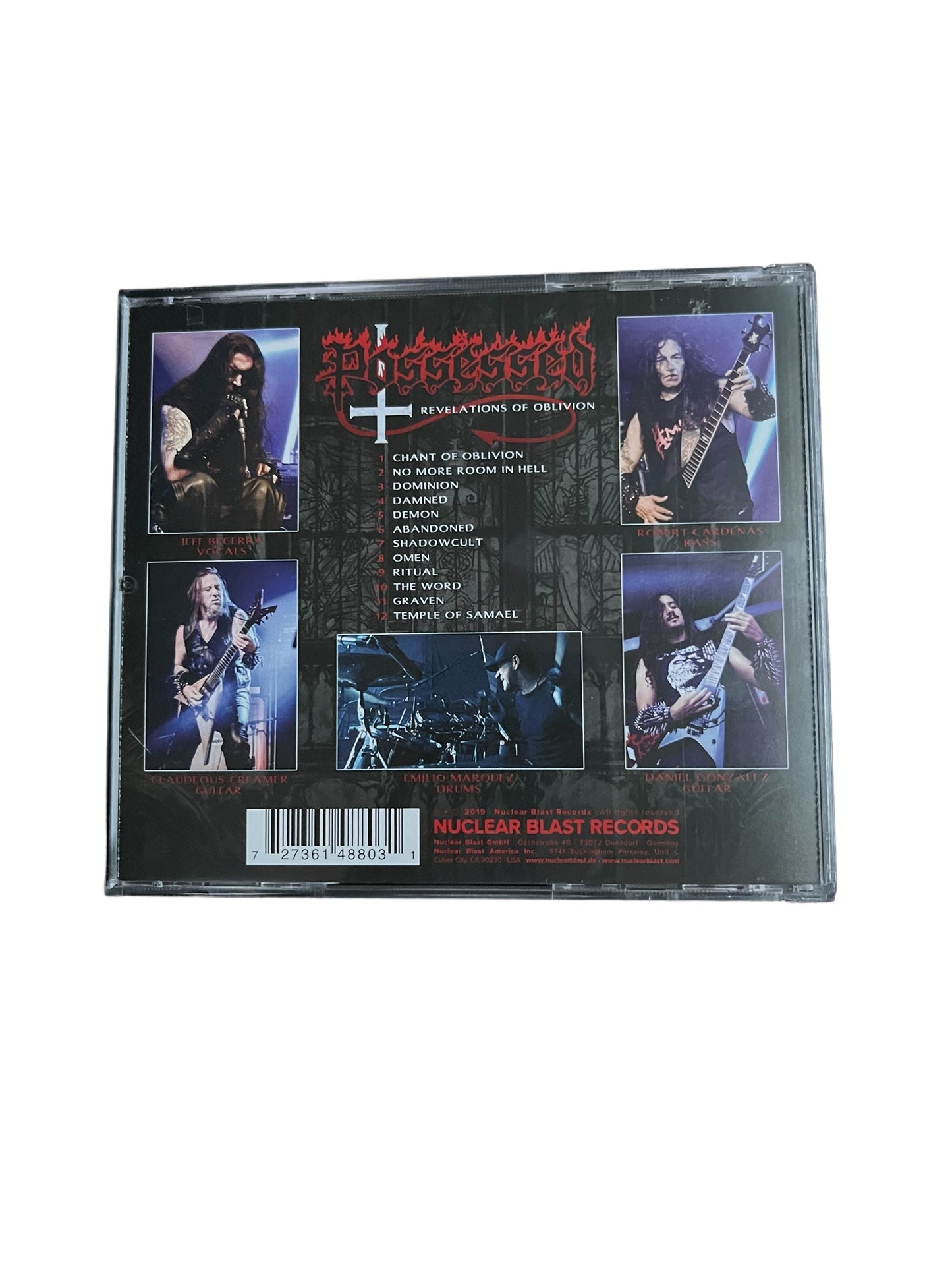 #P002 Possessed- Revelations of Oblivion CD