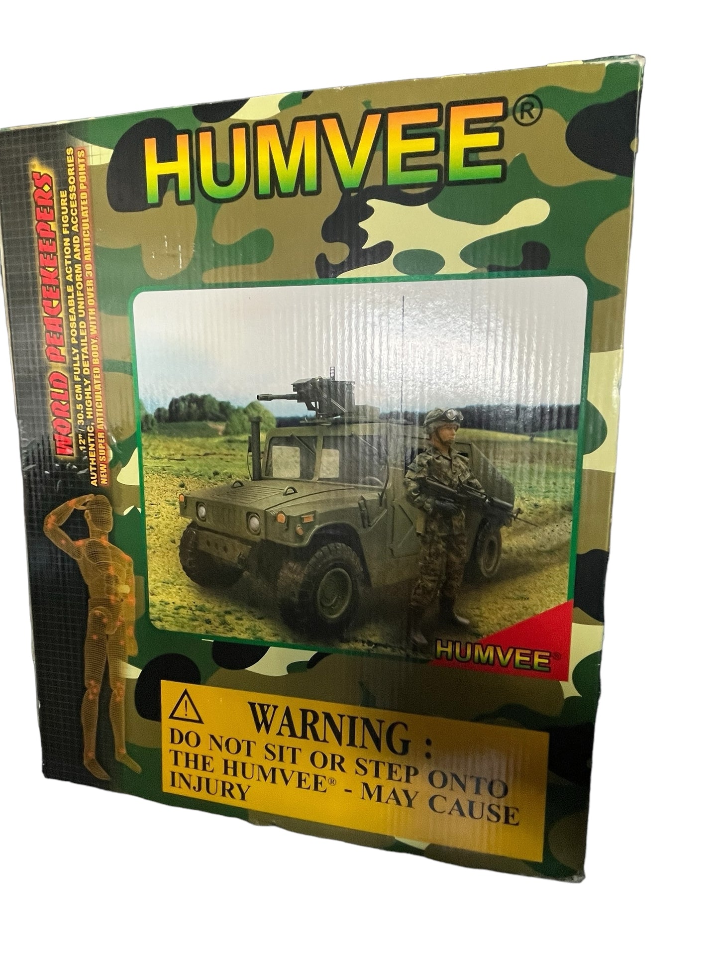 #5016 World Peacekeepers Humvee with 12" Action Figure