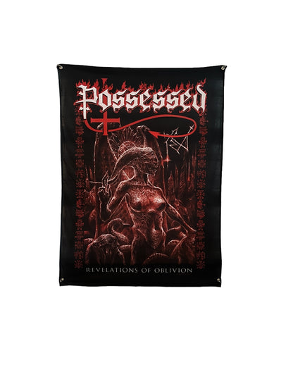 #P011 Devil Bitch Cloth flag