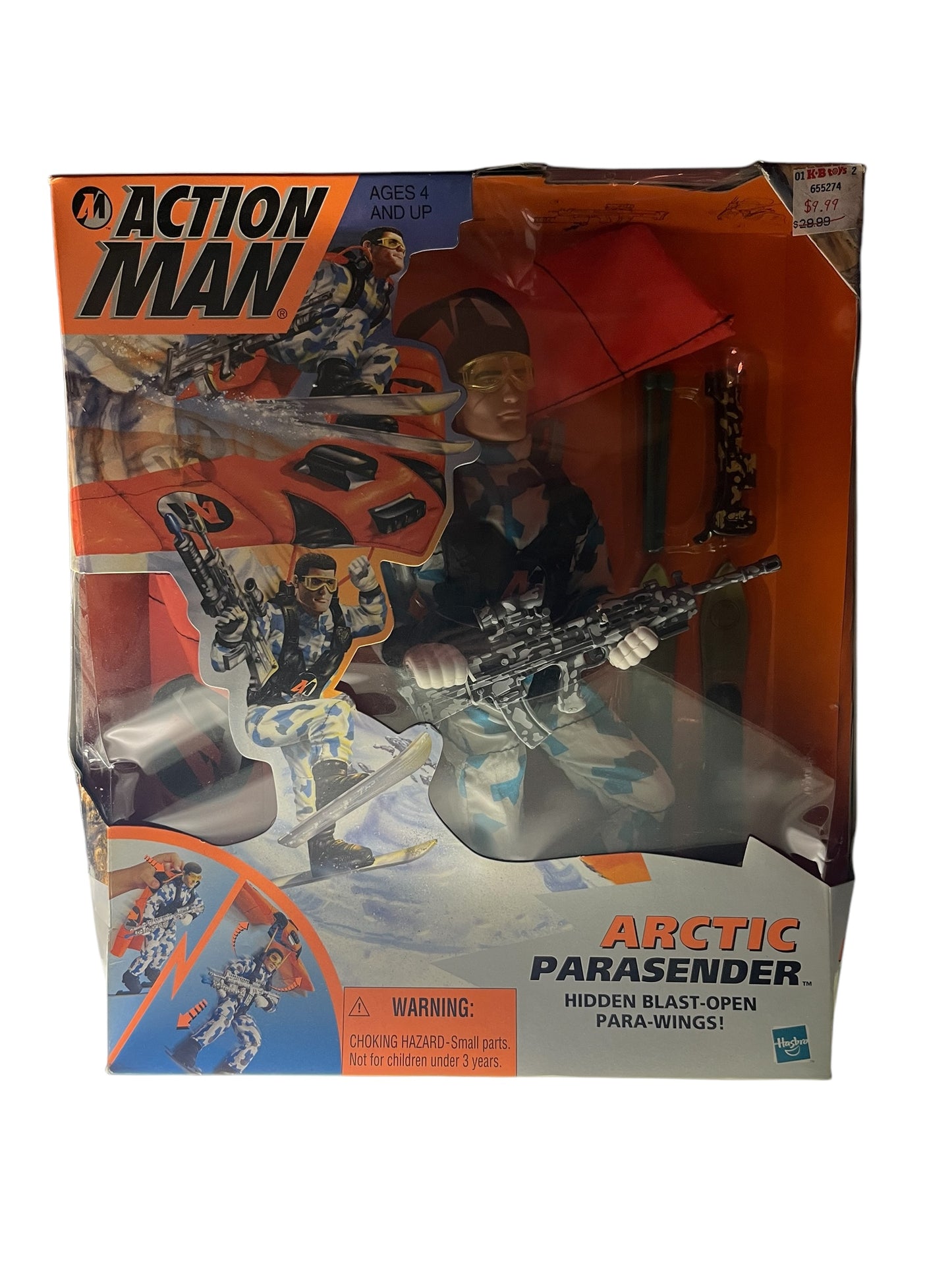 #5006 Hasbro Action Man Arctic Parasender