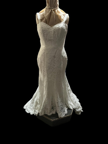 #2020 White Lace Dress