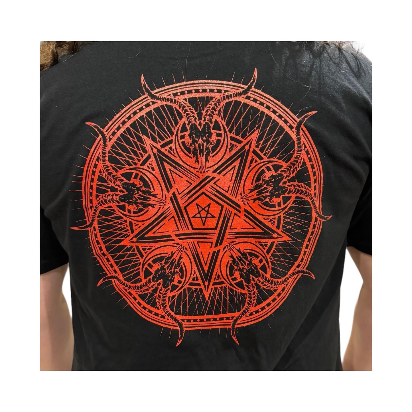 Beast of War logo with Pentagram- Black