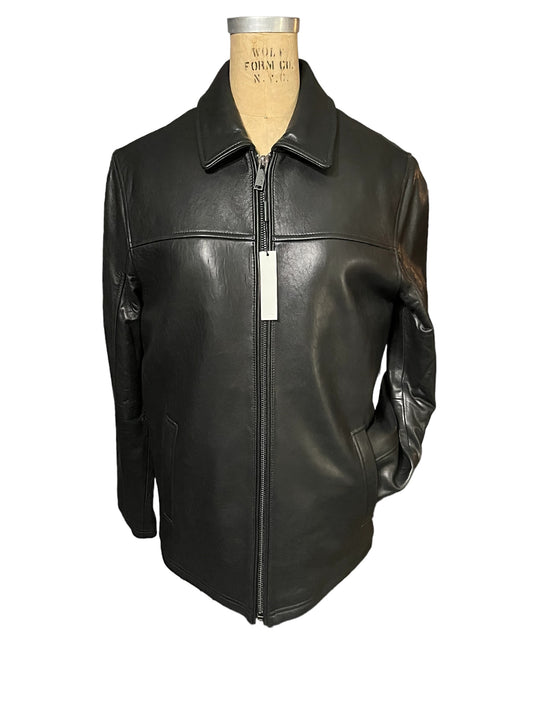 #1005 Calvin Klein Leather Jacket