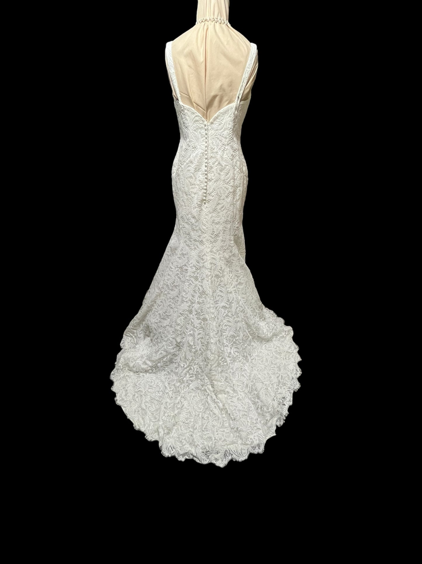 #2020 White Lace Dress