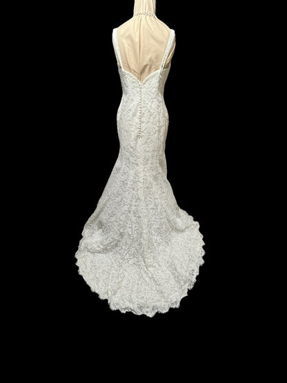 #2020 White Lace Dress