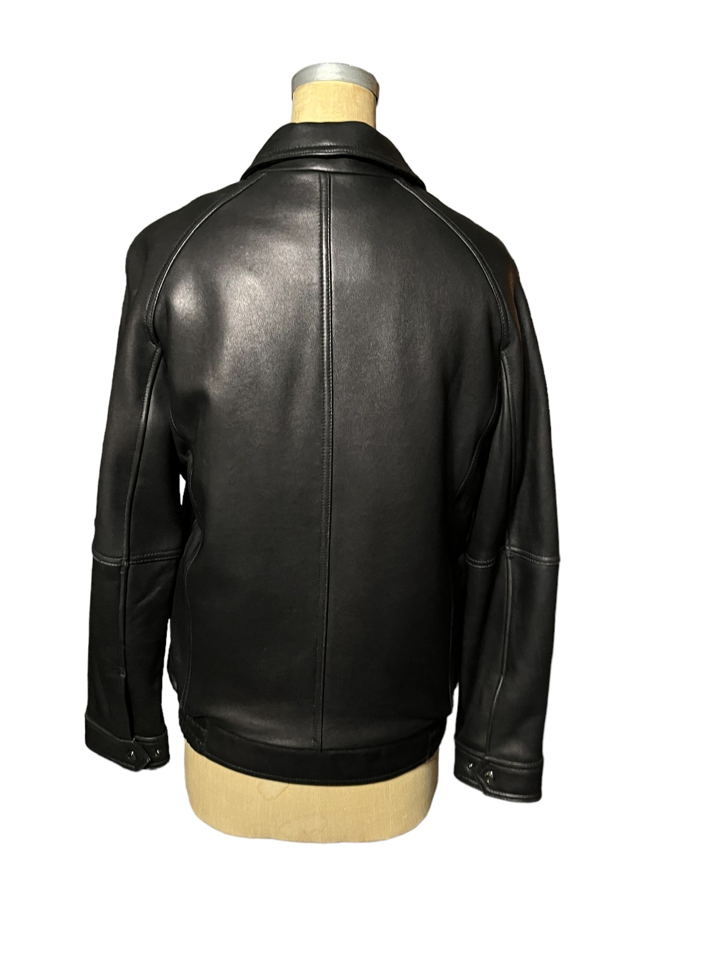 #1003 Calvin Klein Leather Jacket