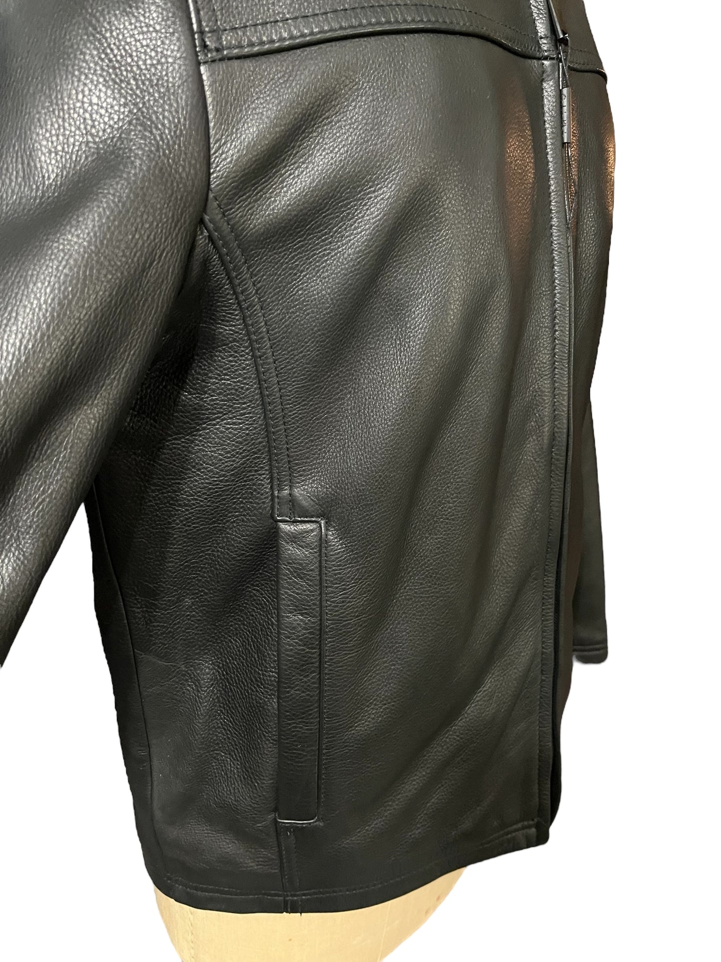 #1007 Calvin Klein Leather Jacket