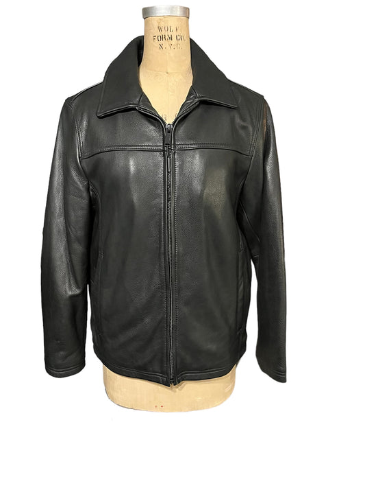 #1007 Calvin Klein Leather Jacket