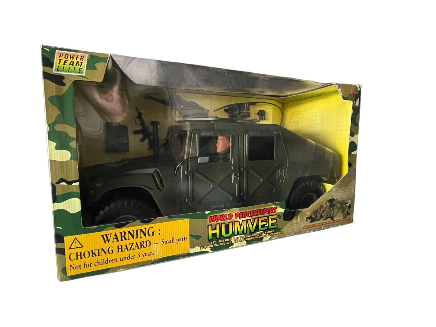 #5016 World Peacekeepers Humvee with 12" Action Figure